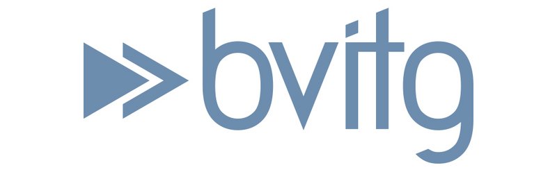 ConnectedCare Mitgliedschaften, Logo von bvitg in rauchblau