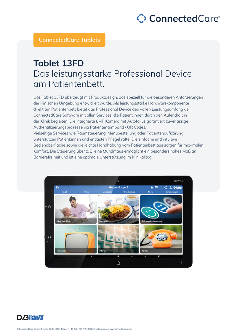 PD Hardware | ConnectedCare Tablets